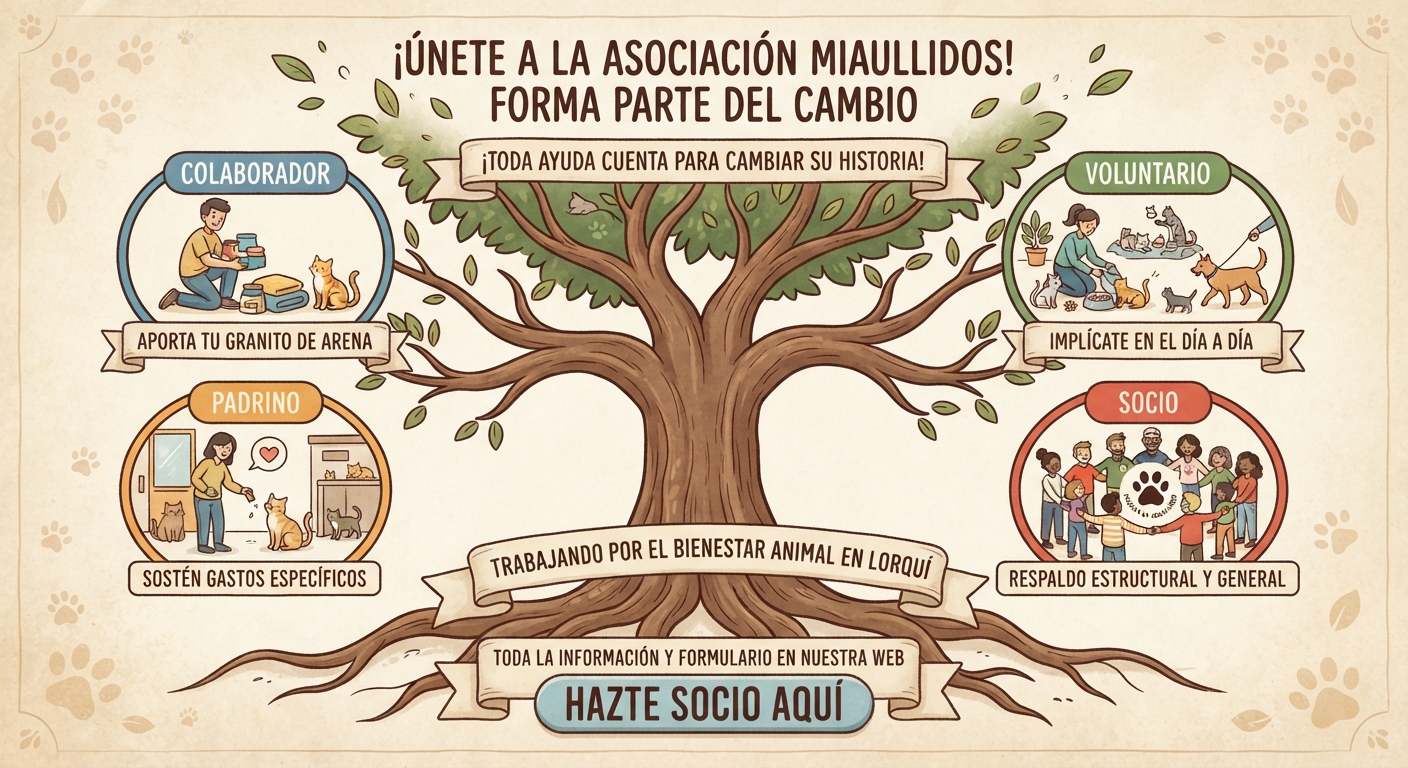 Descubre cómo unirte a la Asociación Miaullidos
